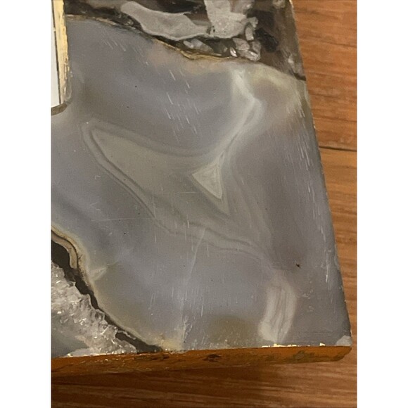 Portofino Home Agate Gemstone Photo Frame 5x7 Decorative - Picture 9 of 9